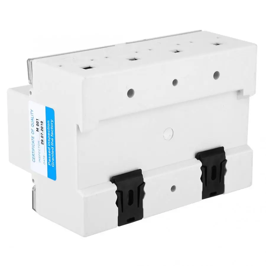 Счетчик энергии DDS576 ватт счетчик часов ЖК-дисплей 3 фазы 4 провода 7P 380 В