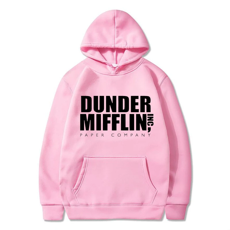 Фотообои с надписью The офис ТВ Show Dunder Mifflin мужские и женские толстовки в уличном
