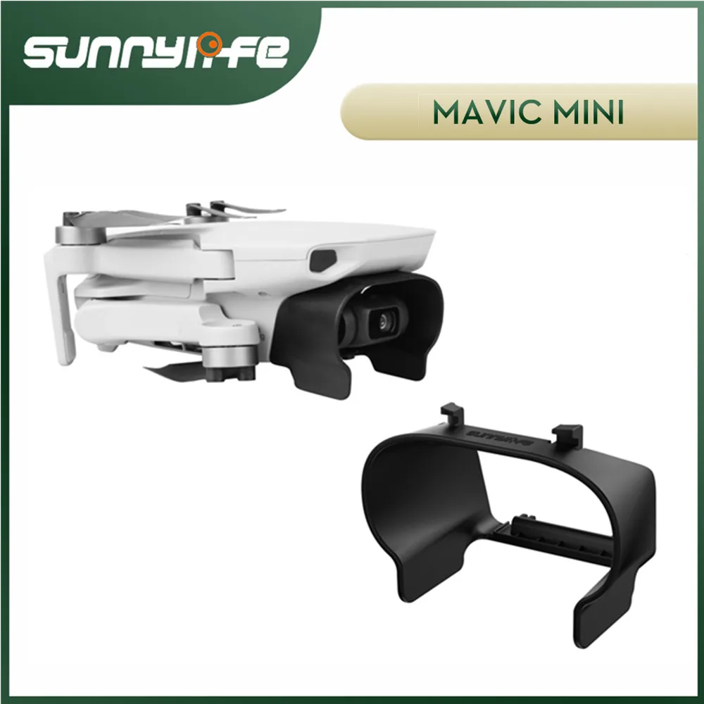 Sunnylife бленда объектива для DJI Mavic Mini Gimbal Защита камеры повышающая пластина