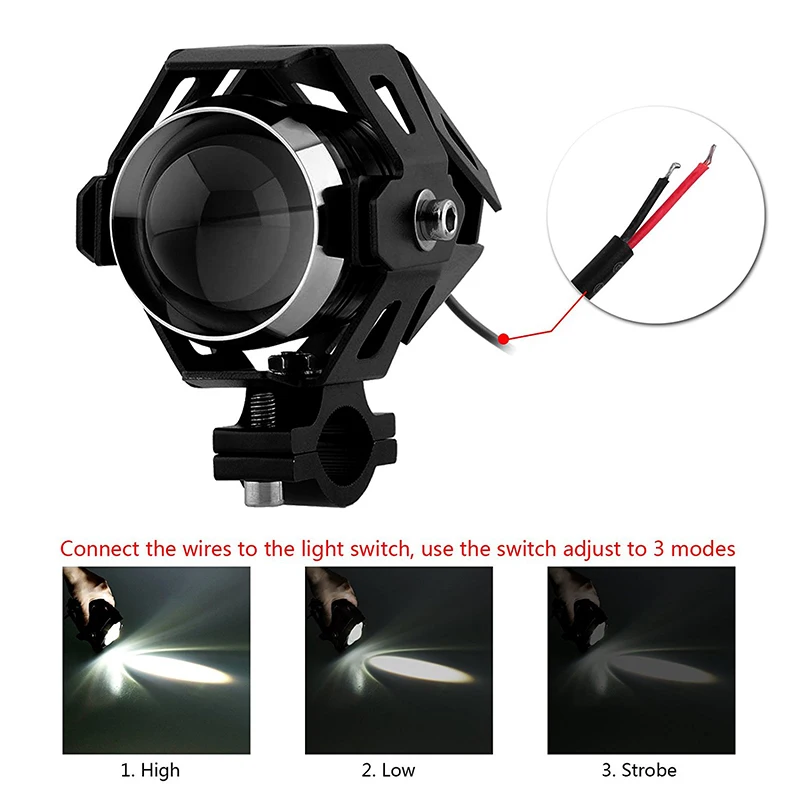 Мотоциклетная Передняя светильник U5 отражатели 2 шт мощностью 12V 125W мотоцикл