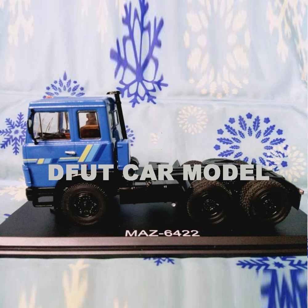 1:43 Игрушечный Грузовик из сплава, MAZ-6422, российский автомобиль, модель детских игрушечных машин, авторизованный игрушечный автомобиль для детей