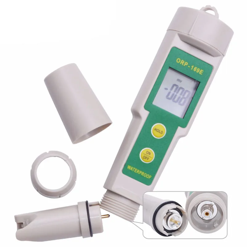 Профессиональный 169E ОВП детектор редокс тестер водонепроницаемый метр Ph