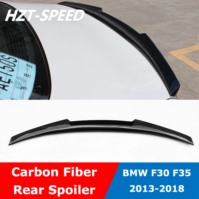 

F30 M4 Type Carbon Fiber Rear Trunk Back Spoiler Roof Wing For BMW 3 Series F30 F35 320li 328i 2013-2018