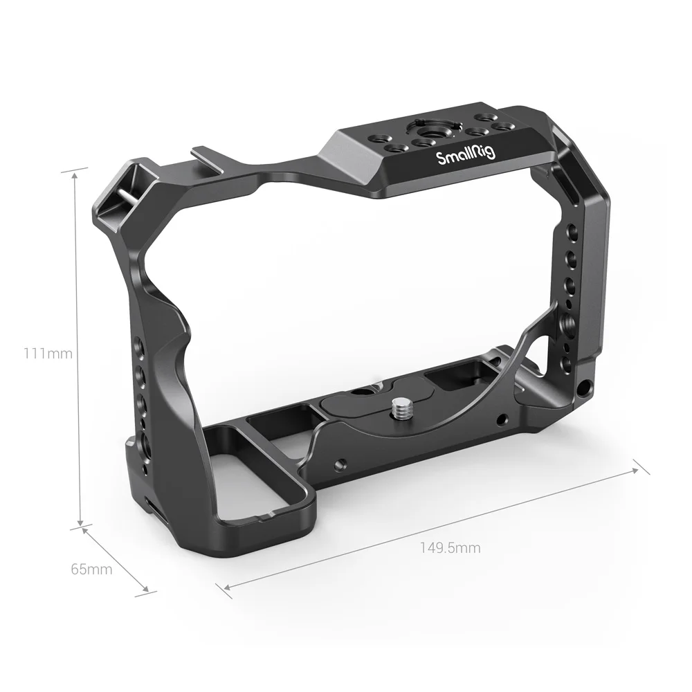 SmallRig Dslr камера клетка для Nikon Z5/Z6/Z7 с холодным башмаком и натовской рельсовой