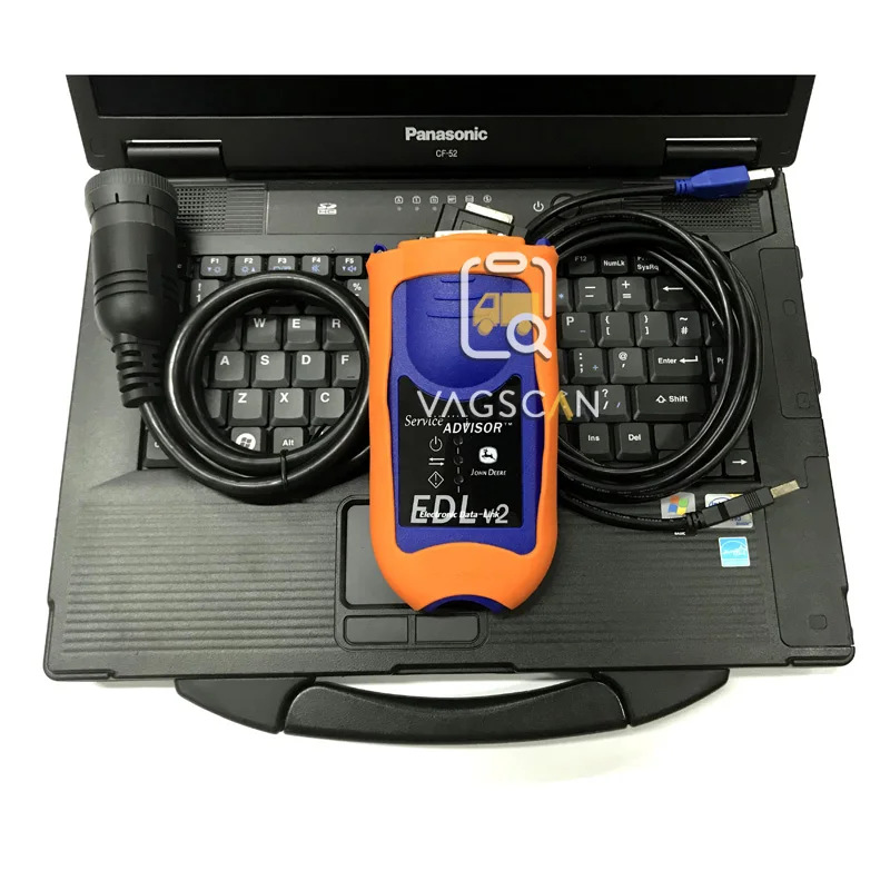 JD сельскохозяйственный трактор услуги советника EDL V2+ T420 компьютер/toughbook CF52 установить сельскохозяйственное строительное программное обеспечение