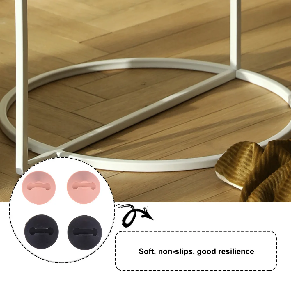 

4 Pcs Protective Pads Hairpin Leg Protector Feet Kit Furniture Legs Accessories