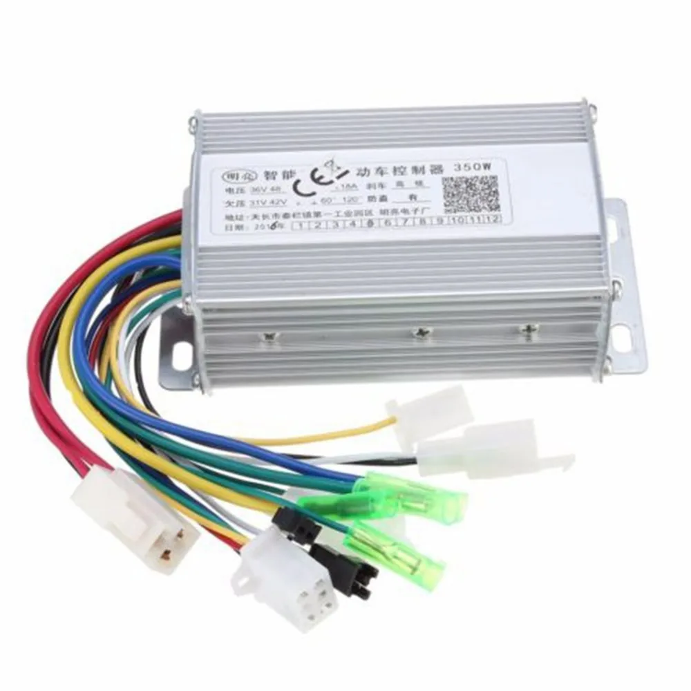 350W 36V/48V Водонепроницаемый Дизайн кисть регулятор частоты вращения двигателя для