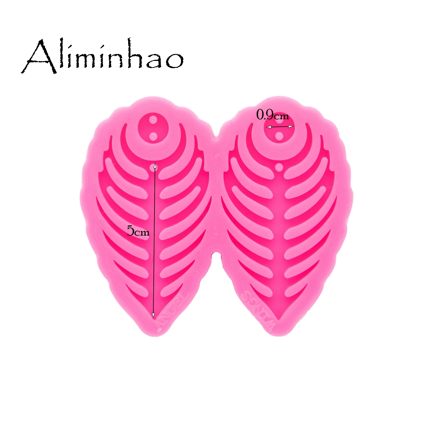 DY0664 Super Glossy Resin Fish bone Earrings Mold Epoxy Craft Silicone Moulds Polymer Clay DIY Jewelry Making |
