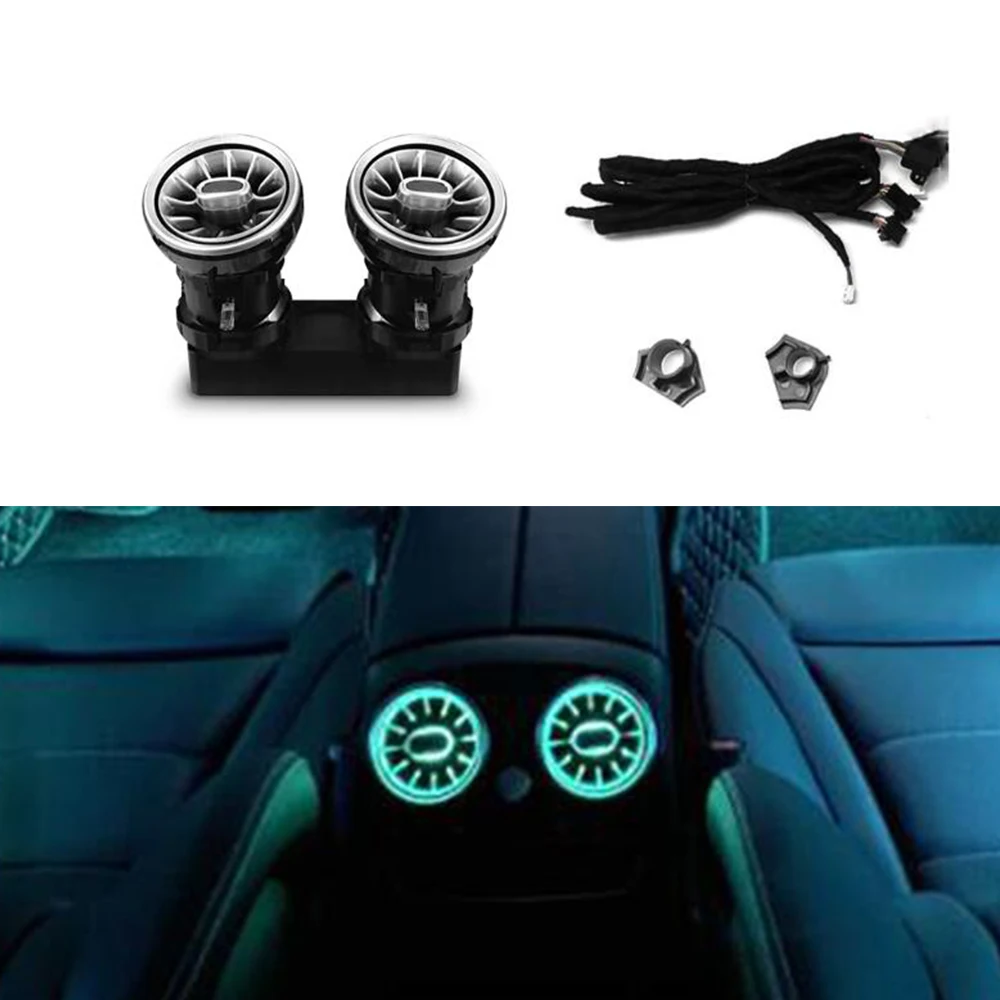 Передний и задсветодиодный ные вентиляционные отверстия турбины для Mercedes A class w176