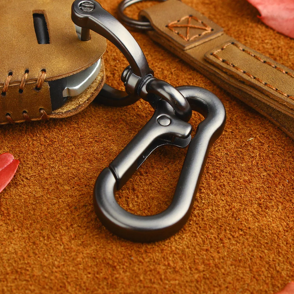 Смарт чехол KEYYOU для автомобильного ключа из натуральной кожи брелок Volvo S60 S80 V60 XC60