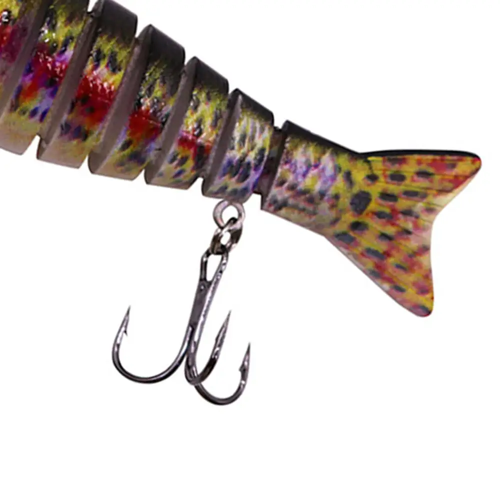 

2pcs 10.6cm Sinking Wobblers Fishing Lures Jointed Crankbait Swimbait 8 Segment Hard Artificial Bait For Fishing Tackle Lure