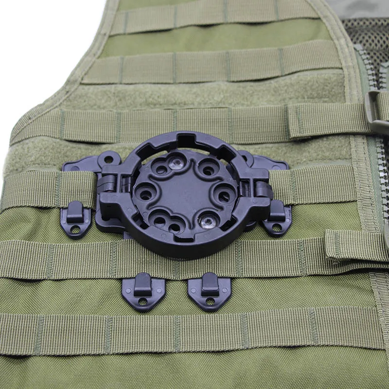 Тактическая быстросъемная кобура CQC Molle для пистолета платформа Glock 17 19 Beretta M9