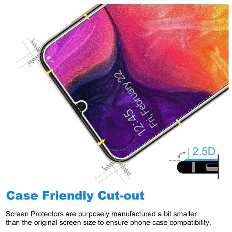 Защитное стекло закаленное для Samsung Galaxy A50/A30/A10/A20/A40/A80/A70/A60/A51/A71/A41/M30/M20|Защитные