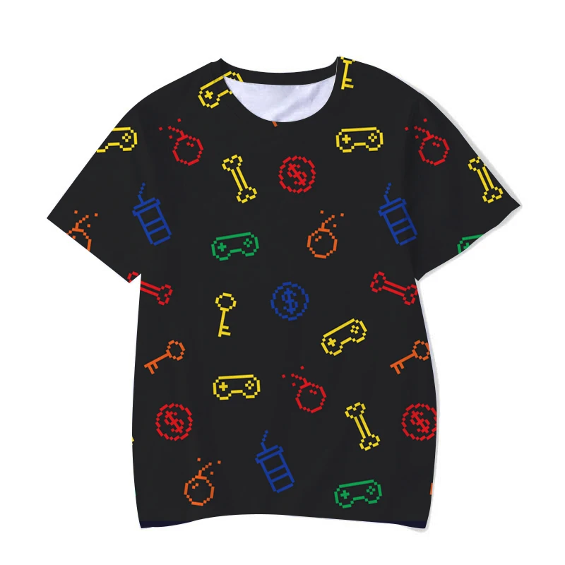 

2021 new 3DT shirt cool anime men's T-shirt summer fashion top 3D round neck short-sleeved anime casual shirt T-shirt