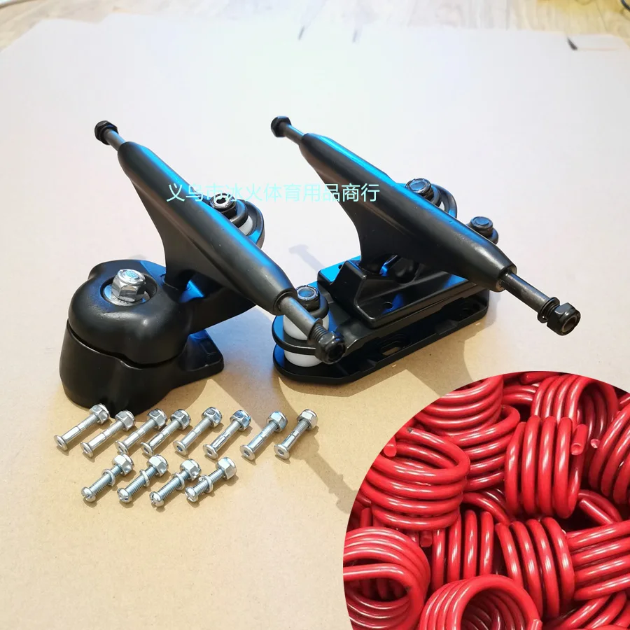 Параллельные грузовики Meraki для серфинга скейтборда 6 25 дюйма серебристо-черный