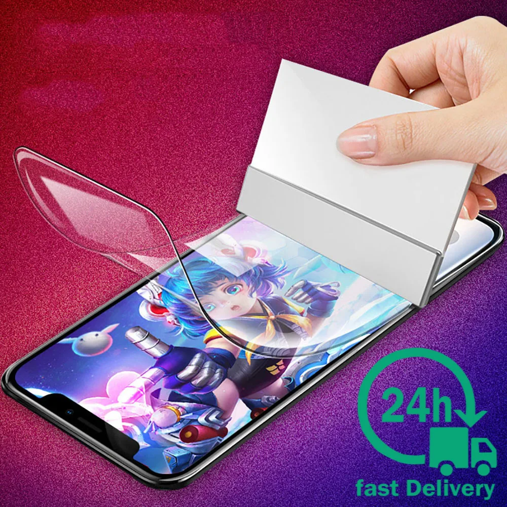 Screen Protector Hydrogel Film For Oneplus One Plus 5T 3 5 6 6T 7 7T Oneplus5T Oneplus7 Oneplus7T Pro Protective | Мобильные