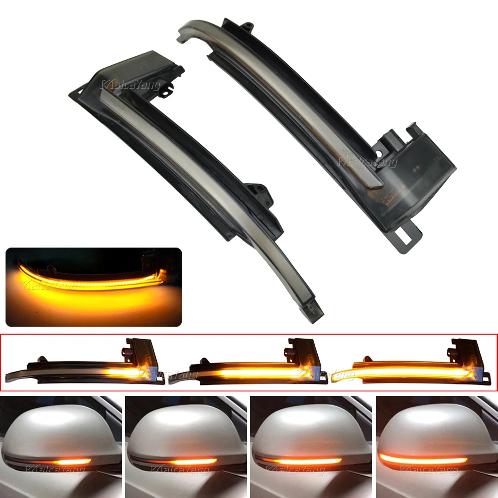 Светодиодный Зеркало заднего вида Индикатор мигалка светильник Динамический