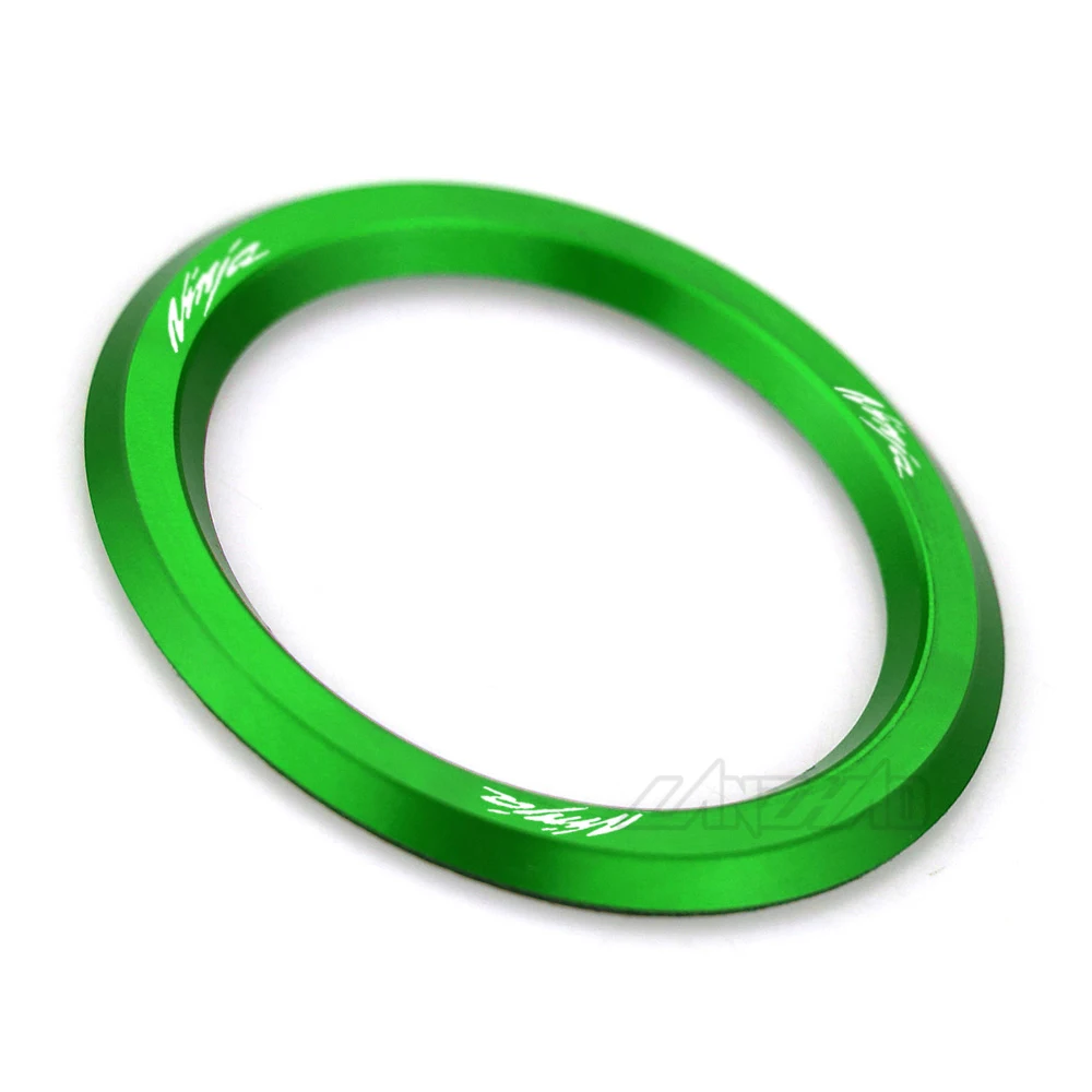 Крышка зажигания мотоцикла ниндзя кольцо переключателя с ЧПУ алюминиевые