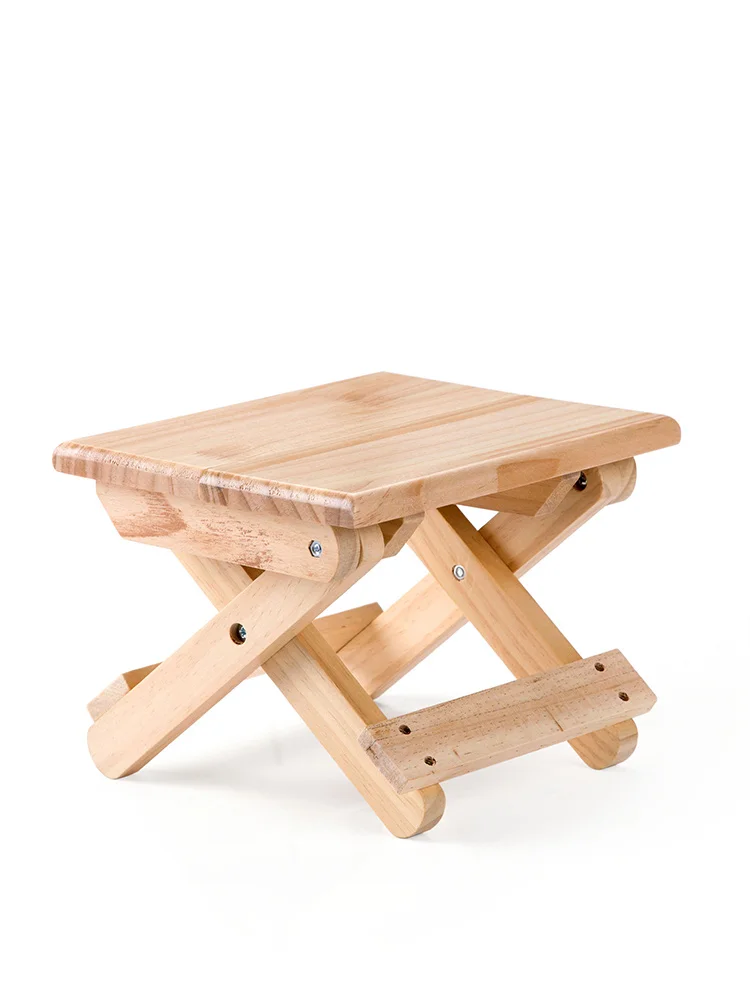 Складной стул из цельного дерева портативный складной со шлейфом mazza для