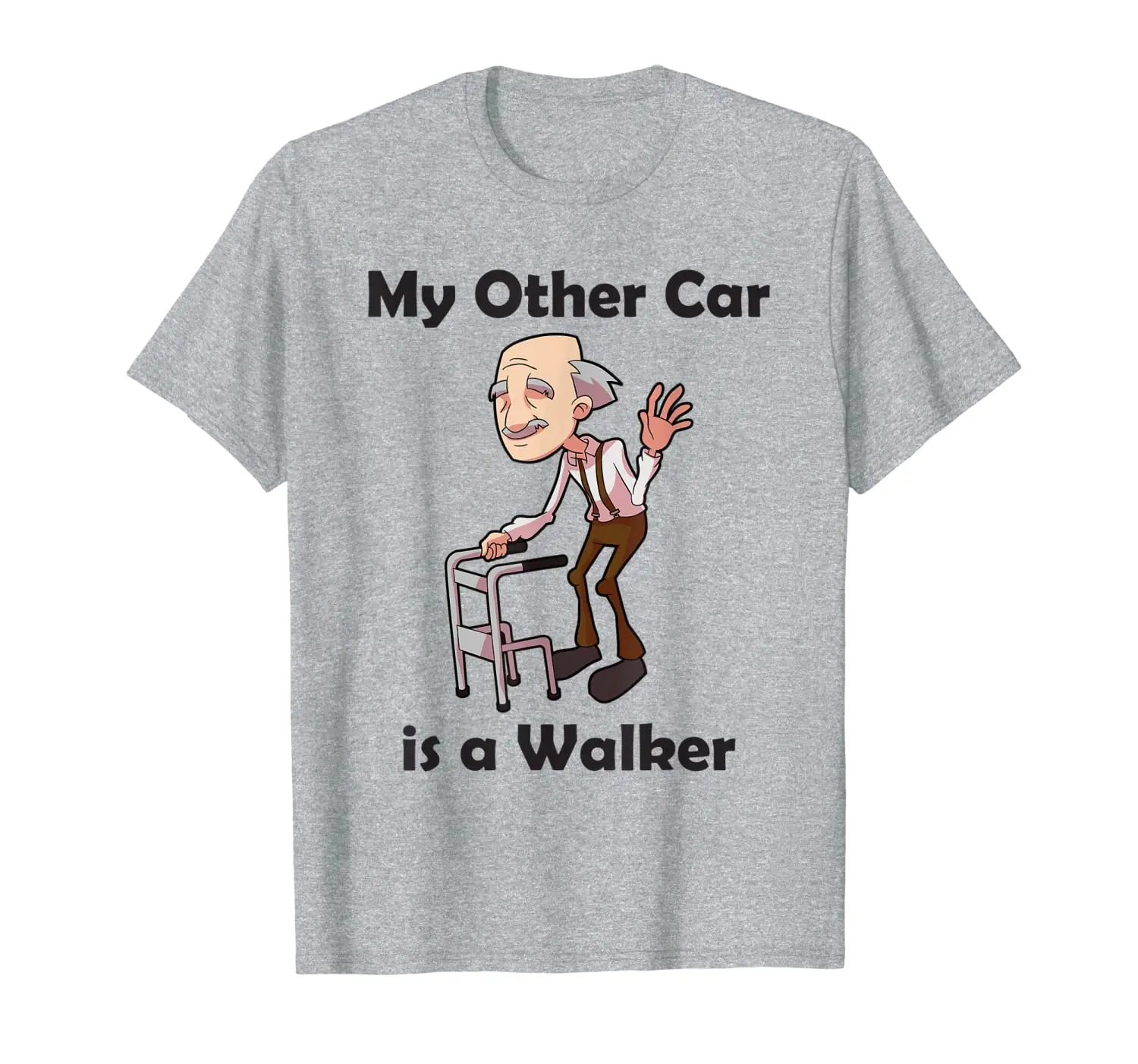 

My other car is a walker - man