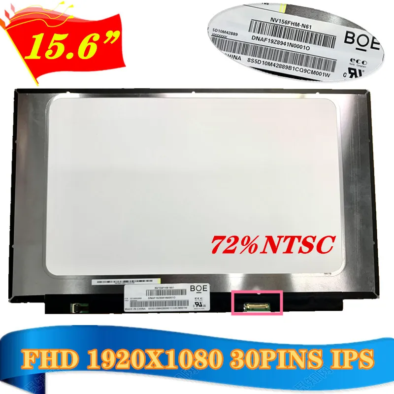 Оригинальный ЖК-дисплей для ноутбука 15 6 дюйма светодиодный дисплей матрица