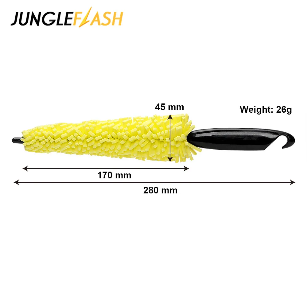 JUNGLEFLASH Car Wheel Wash Brush Plastic Handle Vehicle Cleaning Rims Tire Washing Auto Scrub | Автомобили и мотоциклы