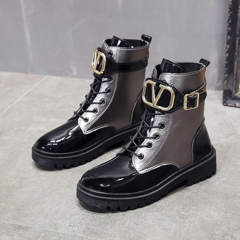 Теплые Нескользящие Ботинки martin визуально увеличивающие рост сезон осень