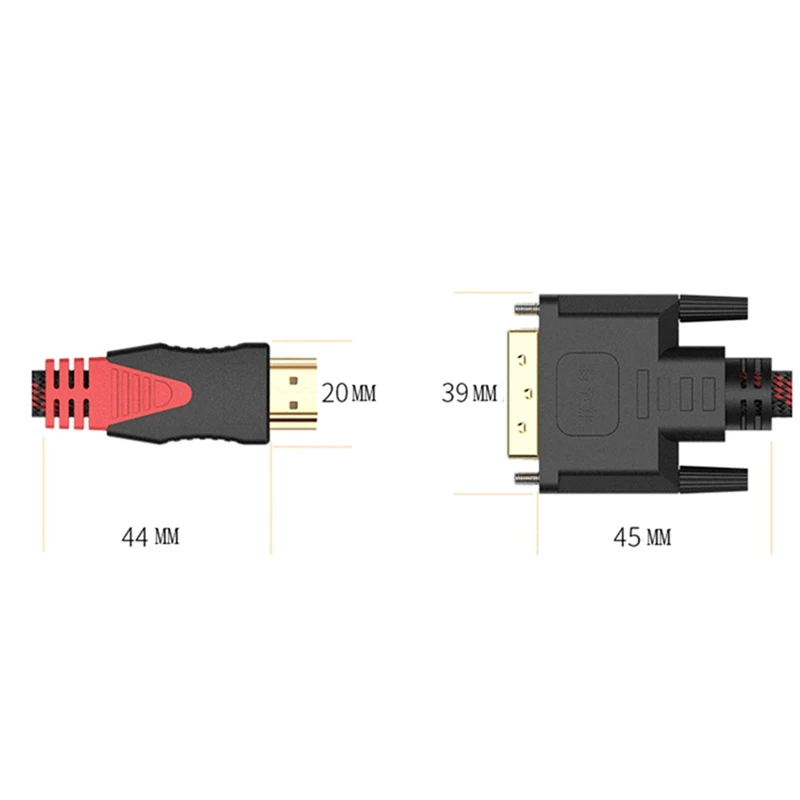 1 м 5 2 3 10 HDMI/DVI DVI D кабель 24 + pin адаптер Кабели 1080p для ЖК дисплей DVD HDTV XBOX PS3