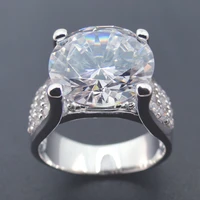 buy charming gems white zircon 925 sterling silver trendy jewelry