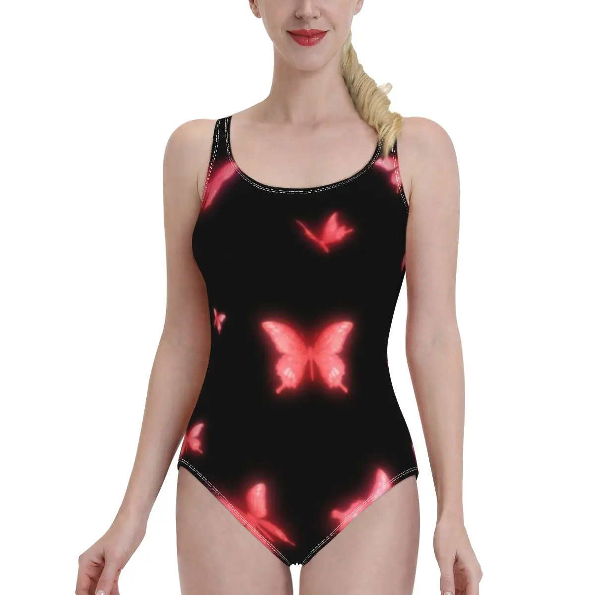 

2021 сексуальный слитный купальник, одежда для плавания с эффектом пуш-ап, женское Монокини, купальник с бабочками, купальный костюм, боди, куп...