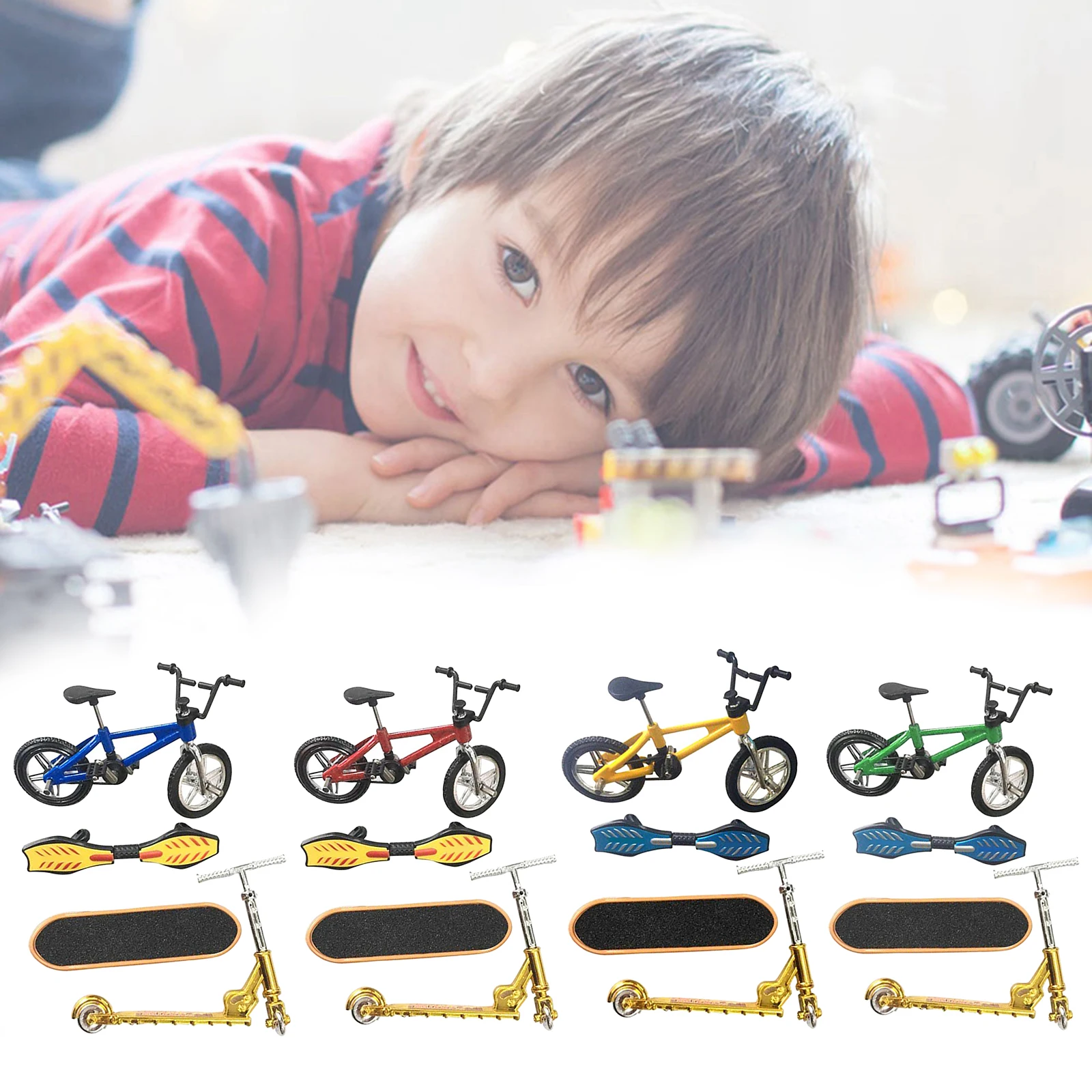 

Мини пальчиковые спортивные игрушки, Пальчиковый велосипед, скейтборд, поворотная доска, коллекция скутеров