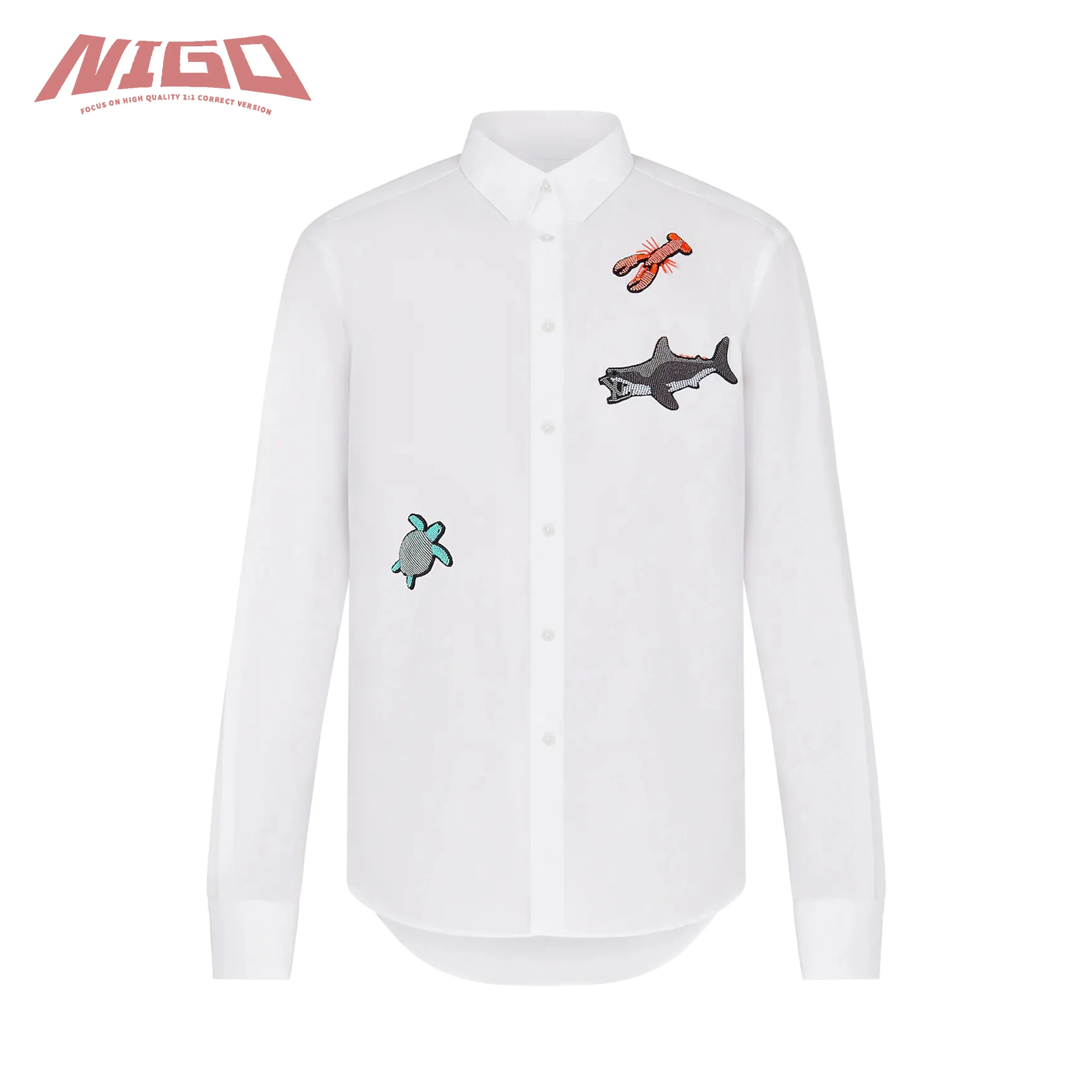 

NIGO 21ss Ocean Series Long-sleeved Shirt #nigo337
