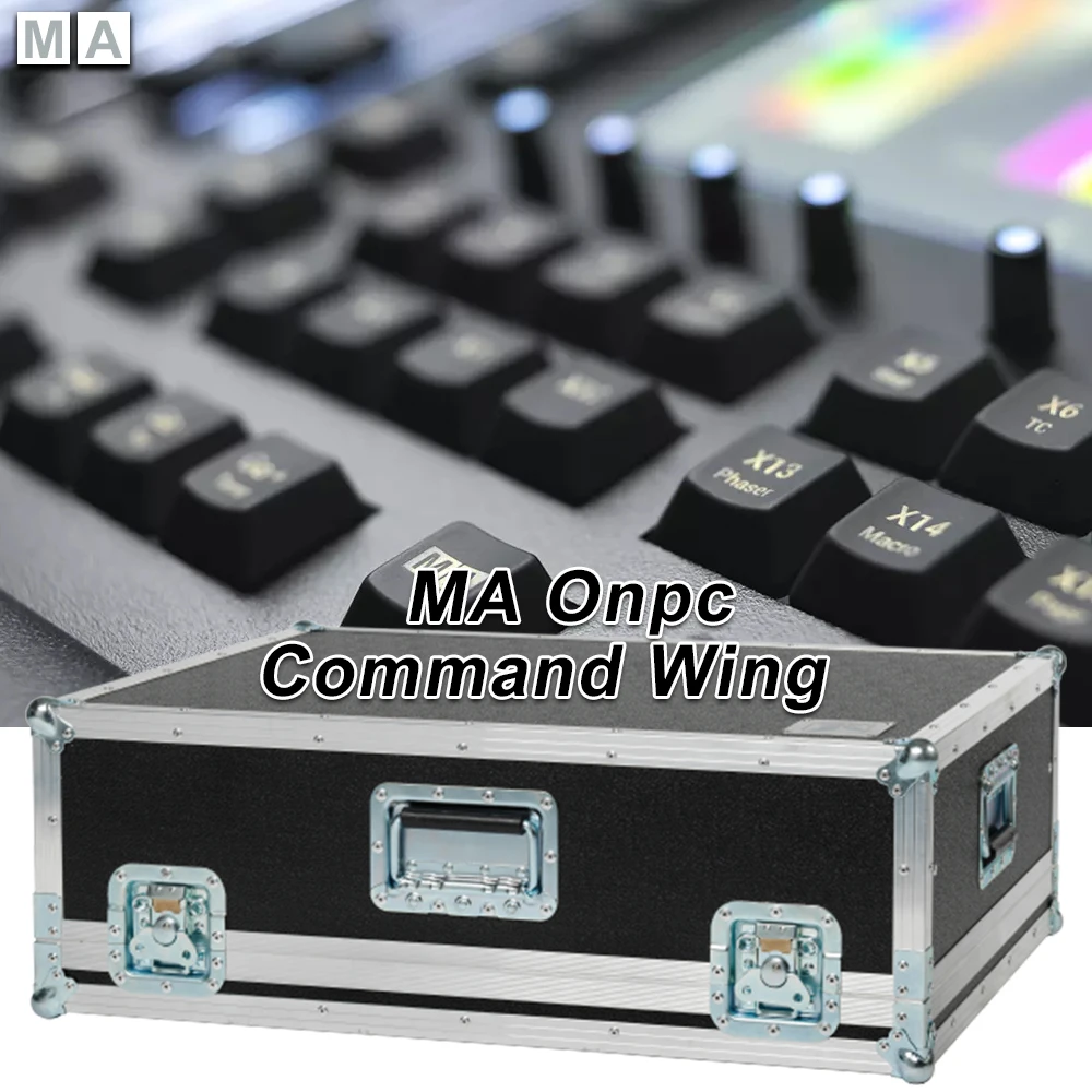 

MA onPC Command Wing Stage Effect Laser Light DMX512 Console DJ Disco Moving Head Light Controller Bar Par Light Wall Wash Lamp