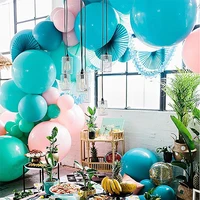 5 36inch macarone balloon matte round latex balloons birthday party decoration supplies baby shower inflatable helium globos