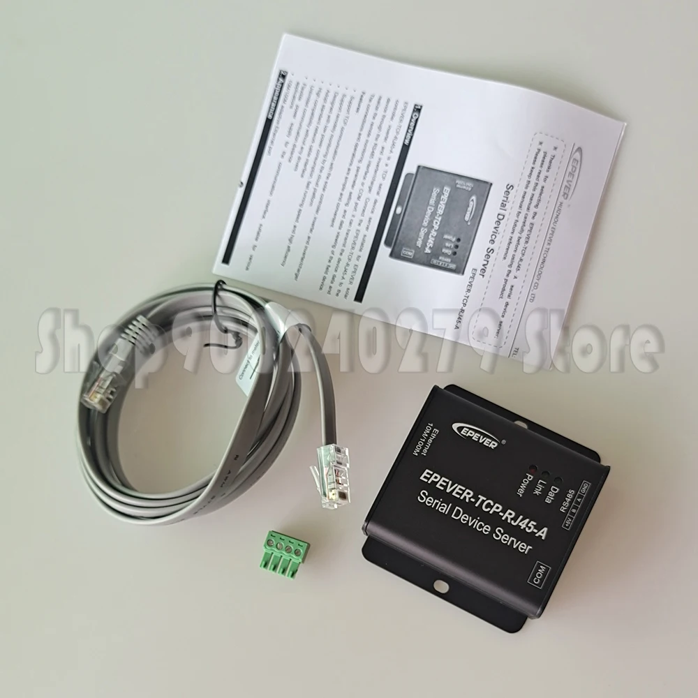 EPEVER-TCP-RJ45-A сетевой адаптер с последовательным портом высокая совместимость без