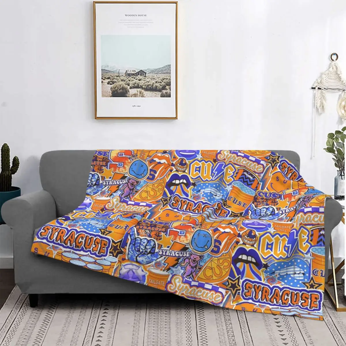 

Manta a cuadros para niños, ropa de cama, manta de felpa de Anime