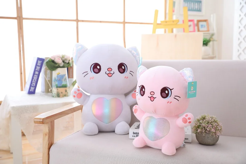 Стиль русалки кошка плюшевые игрушки детские игрушки Мягкие Пуховые хлопковые мягкие игрушки подарок Детская комната украшения