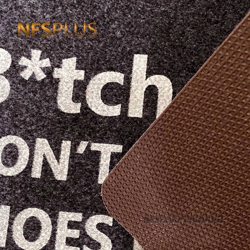 Коврик для входной двери 40x60 см водонепроницаемый коврик из полиэфирного волокна