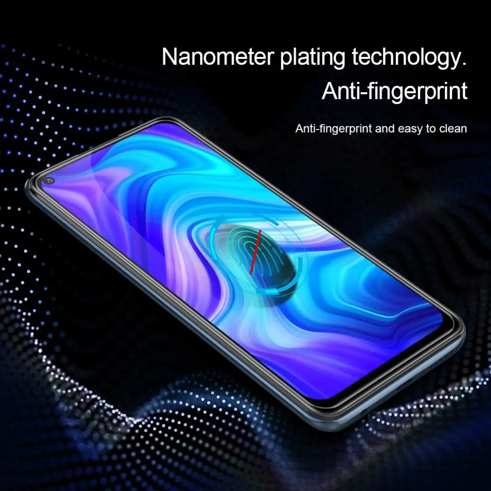 

for Xiaomi Redmi Note 9 10X 4G Glass Nillkin XD CP+ Max 3D Full Cover Tempered Glass Screen Protector for Redmi Note 9 10X Glass