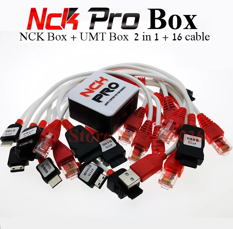 2021 версия NCK Pro box 2 (поддержка + UMT в 1) 16 кабелей для Huawei .....|Детали устройств связи| |