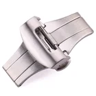 Пряжка для часов, 22 мм, 20 мм, для Panerai, высококачественная нержавеющая сталь, двойная кнопка, застежка-бабочка, модная, черная, Золотая