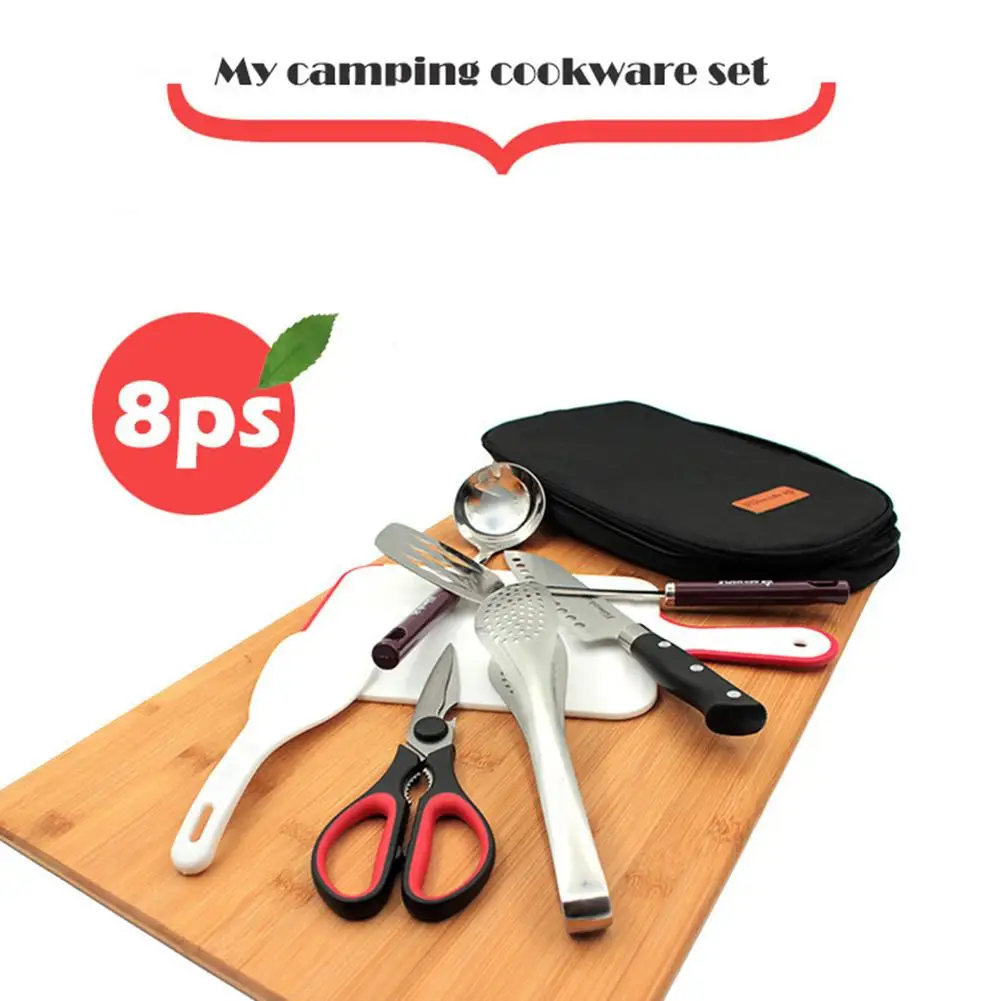 Набор кухонной посуды из нержавеющей стали портативный шпатель набор