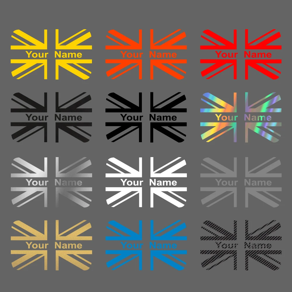 Car Styling Union Jack KK Sunroof Sticker Roof Decals DIY Decoration For MINI Cooper One S Clubman F54 F55 F56 F60 Countryman |