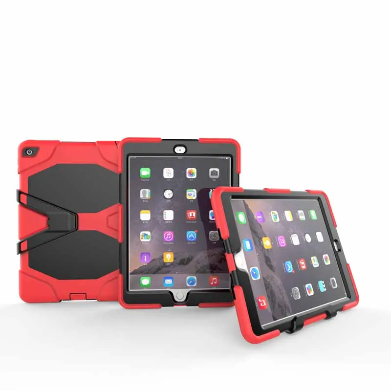 

Shockproof Case For iPad Air 2 Air2 A1566 A1567 Tablet Hard Military Heavy Duty Silicone Protection Cover