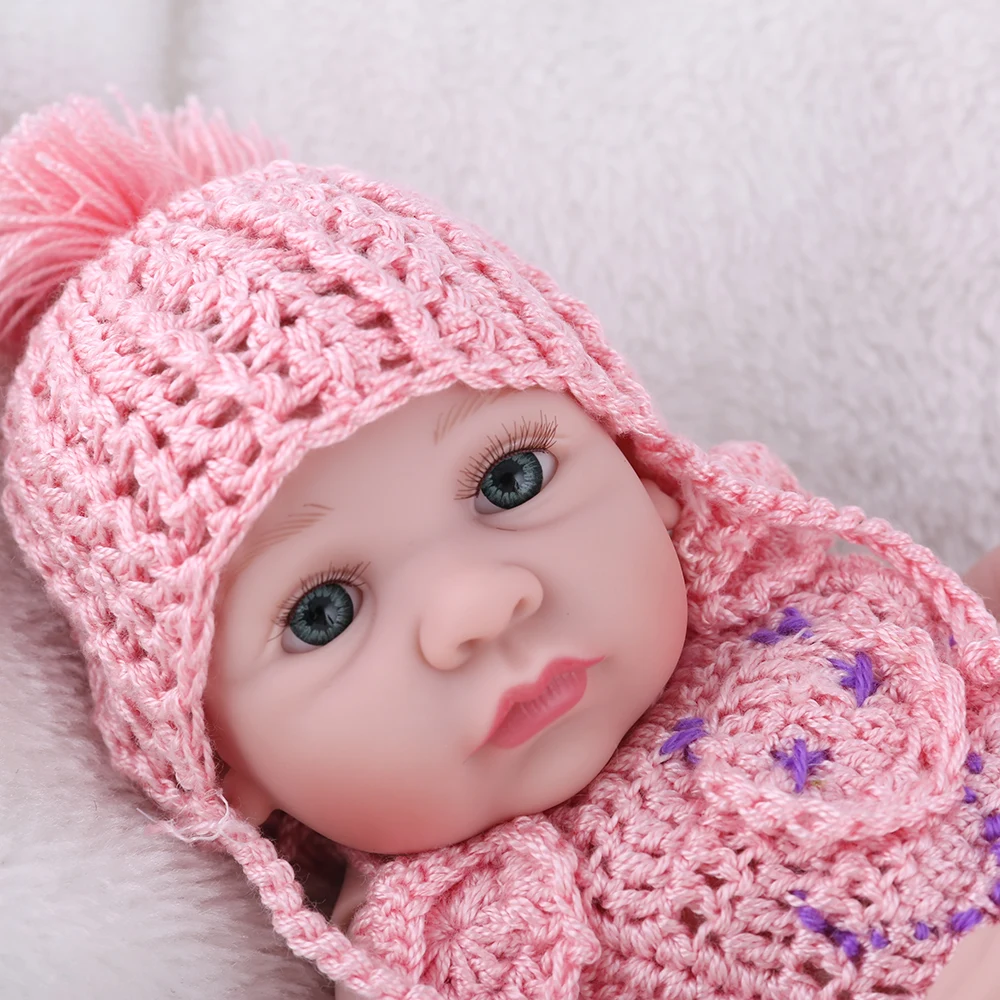 NPKDOLL Куклы реборн Игрушки девочка 10 дюймов подарок силиконовый Полный винил