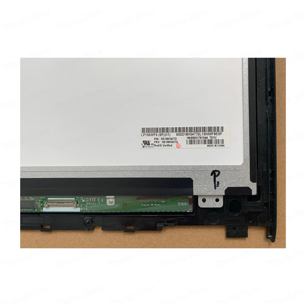 for flex 3 1580 80r4 lenovo ideapad yoga 500 15isk 80r6 15 6 lcd touch screen assemblie bezel 30pin fhd 5d10k42174 hd 5cb0h91204 free global shipping