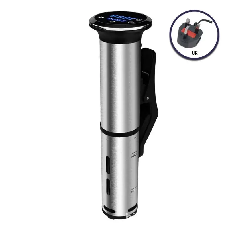 

2nd Generation IPX7 Waterproof Sous Vide Cooker Immersion Circulator 1200 Watts Vacuum Food Cooker Digital Display X37C