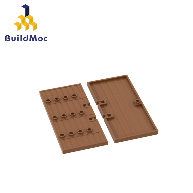 

BuildMOC 87601 4X10 Fence gate For Building Blocks Parts DIY Construction Creative gift Toys