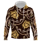 2021 роскошный 3D принт Harajuku для мальчиков и девочек модная повседневная Уличная одежда с железной цепочкой пуловер с длинным рукавом Свитшот Топ