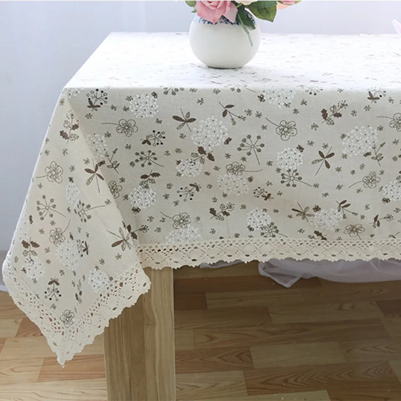 Льняная скатерть с одуванчиками. Большой выбор размеров|linen table cloth|cloth linenscloth glasses |